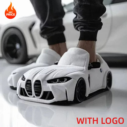 Speedy Plush™ Plush Car Slippers for Car Lovers