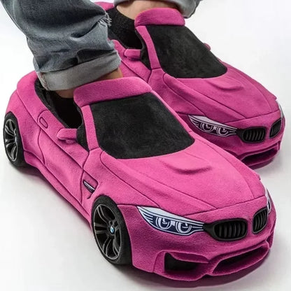 Speedy Plush™ Plush Car Slippers for Car Lovers