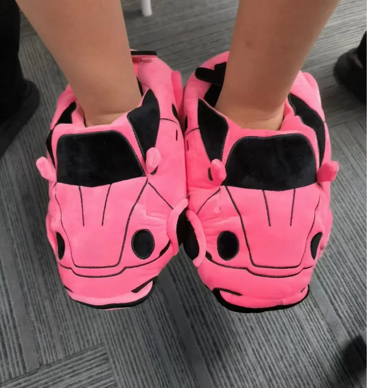 Speedy Plush™ Plush Car Slippers for Car Lovers